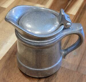 Vintage Wilton Armetale Pewter Lidded Syrup Pitcher Creamer Columbia PA USA RWP